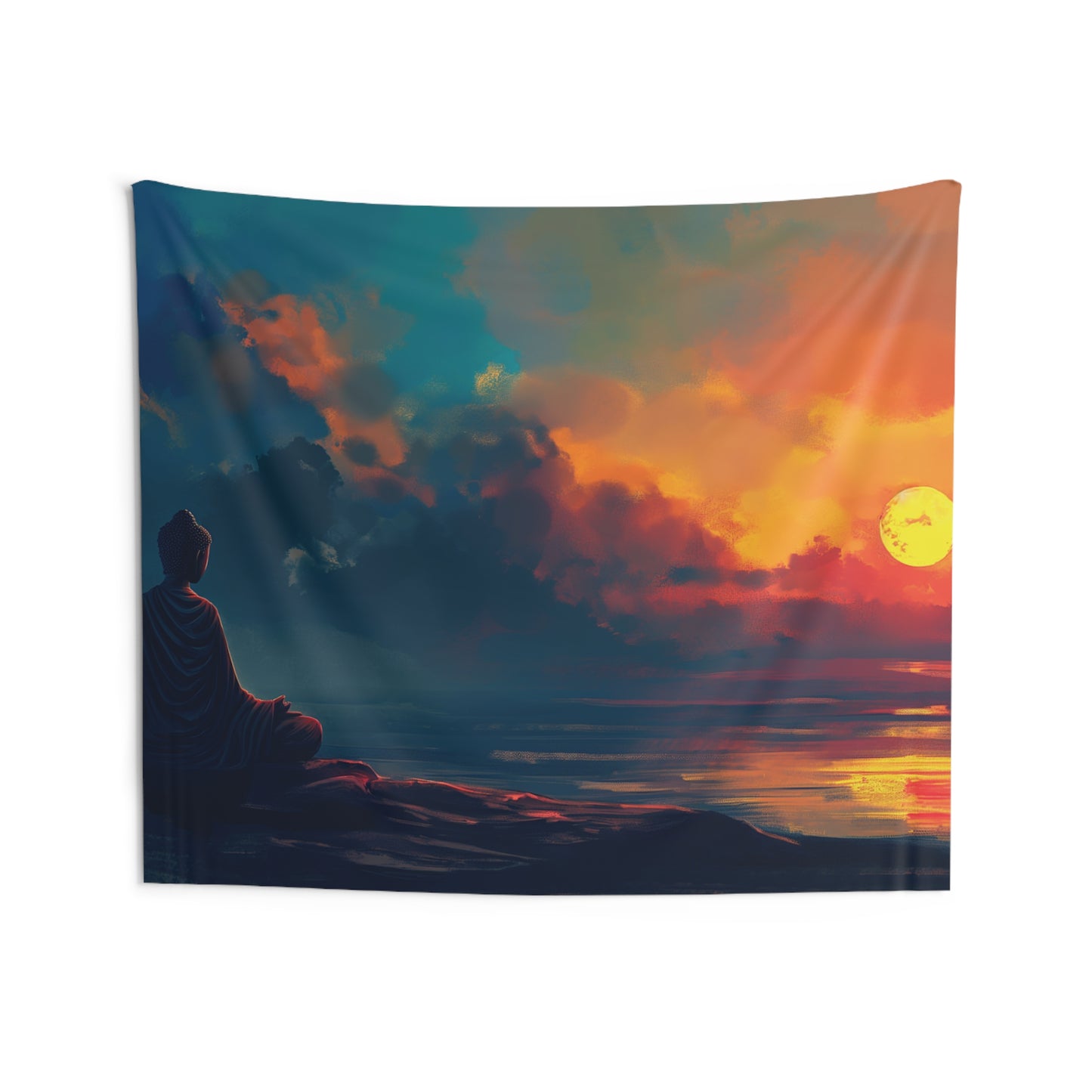 Buddha 4 Indoor Wall Tapestries