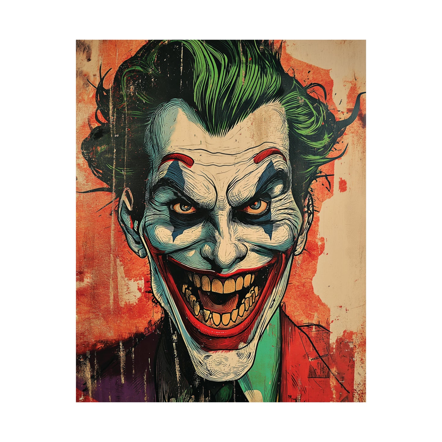 Joker 5 Matte Vertical Posters