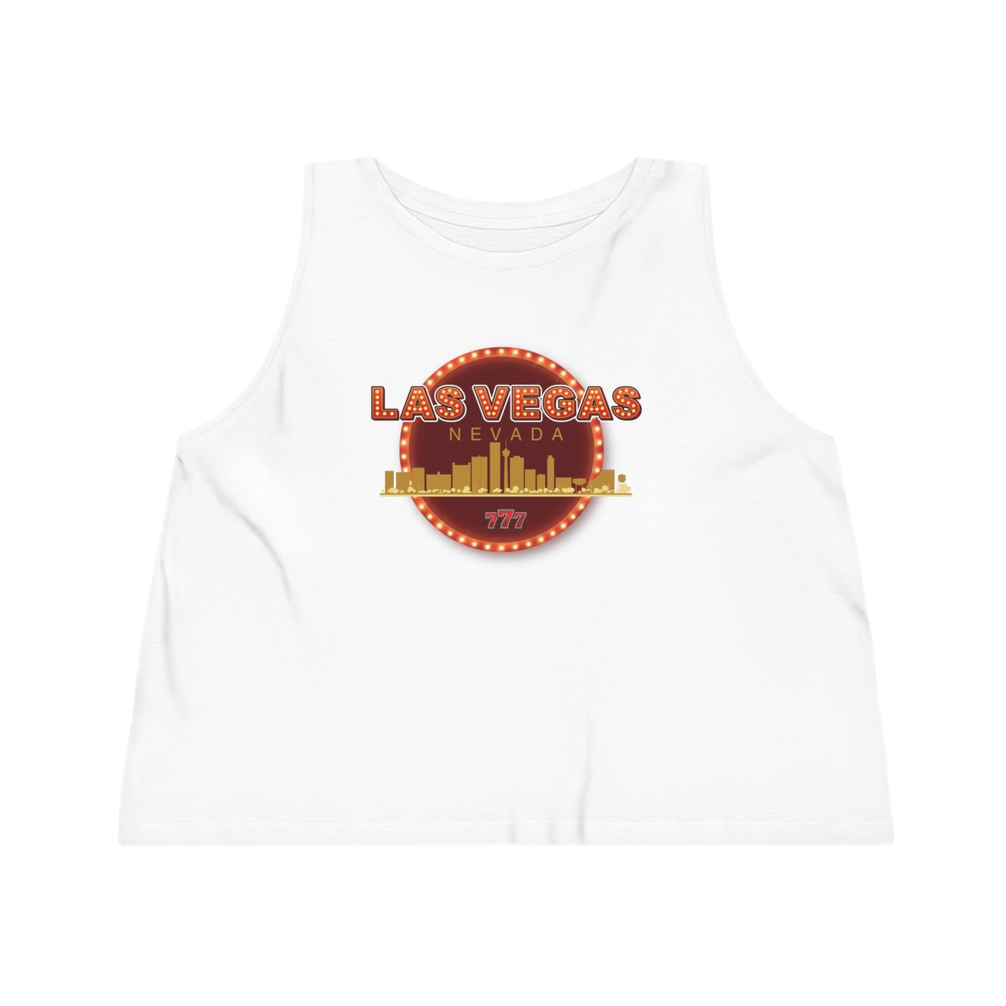 Las Vegas 2 Women's Dancer Cropped Tank Top