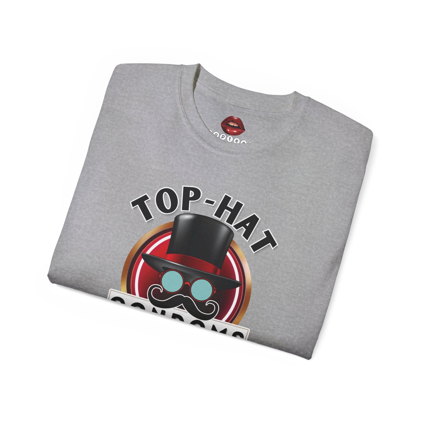 Top Hat Condoms Unisex Ultra Cotton Tee