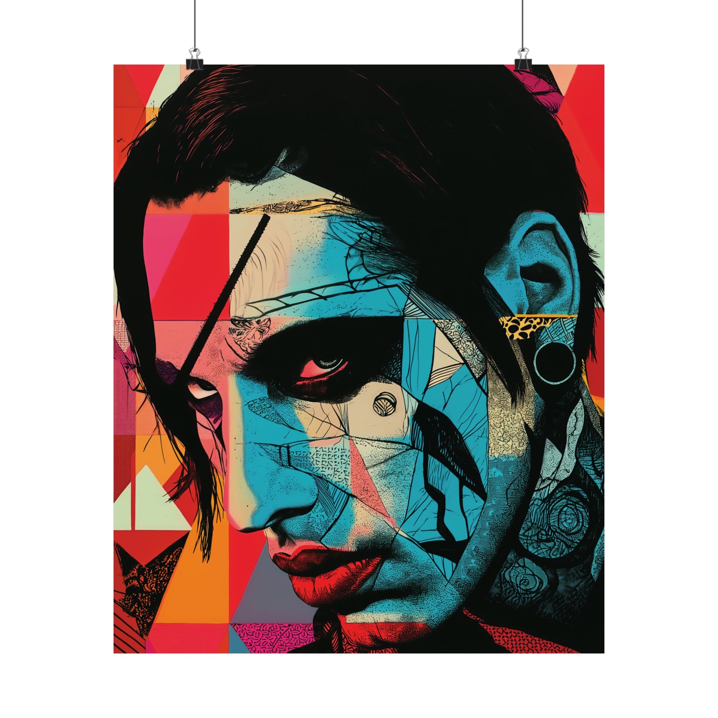 Manson 2 Matte Vertical Posters