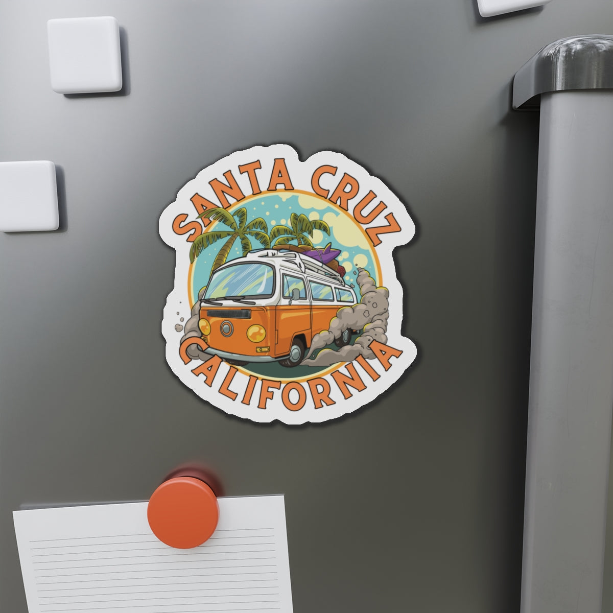 Santa Cruz 1 Die-Cut Magnets