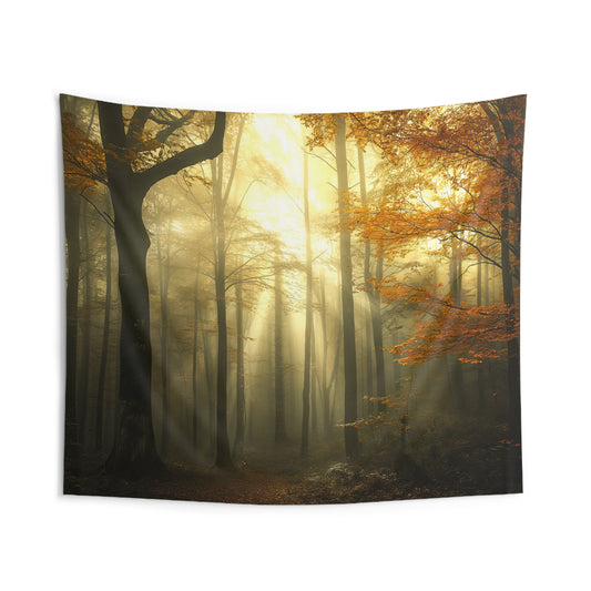 Misty Woods 5 Indoor Wall Tapestries