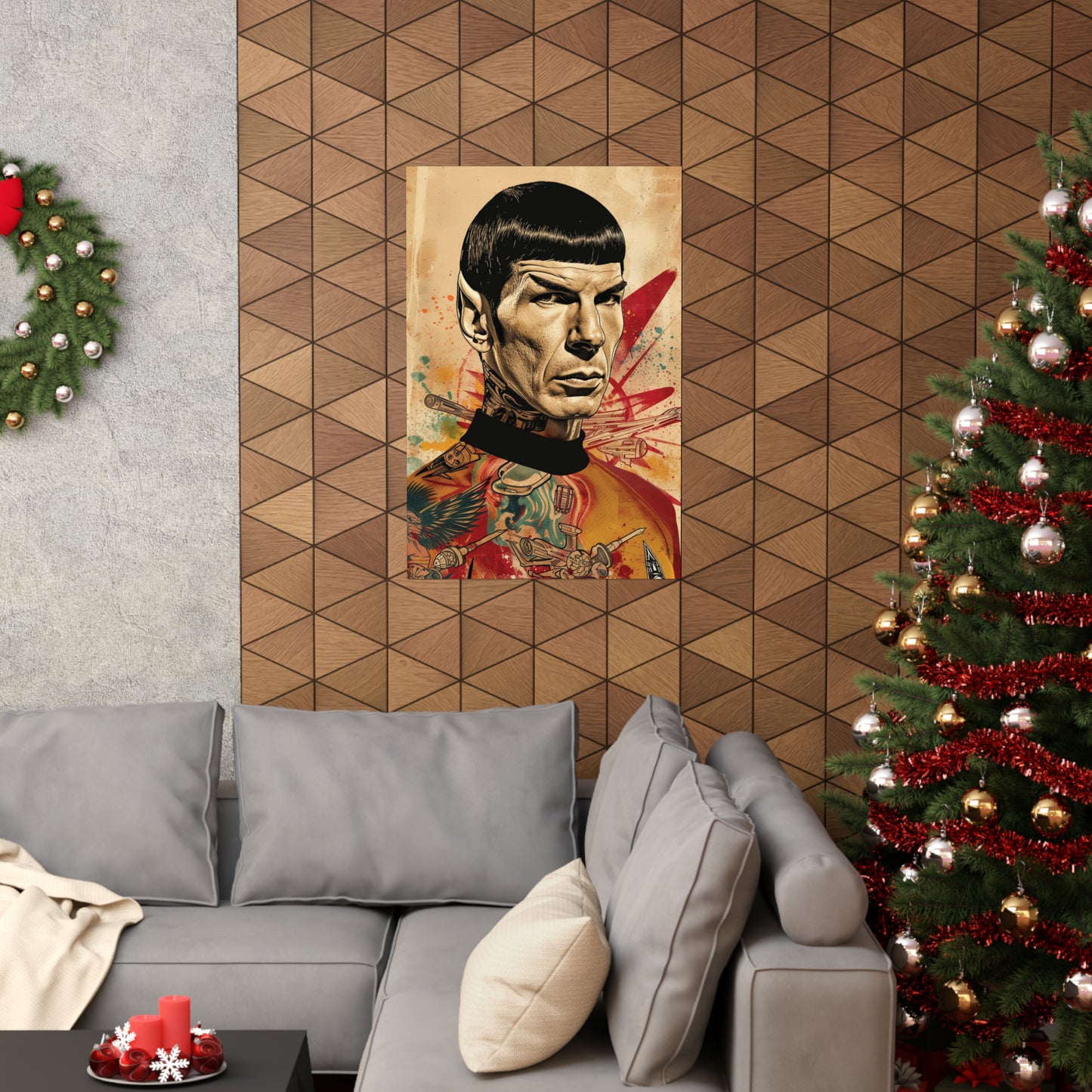 Spock 1 Matte Vertical Posters