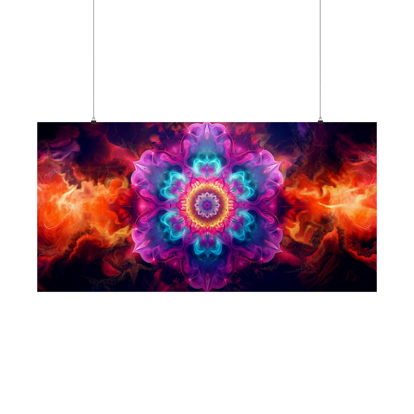 Mandala 1 Horizontal Posters