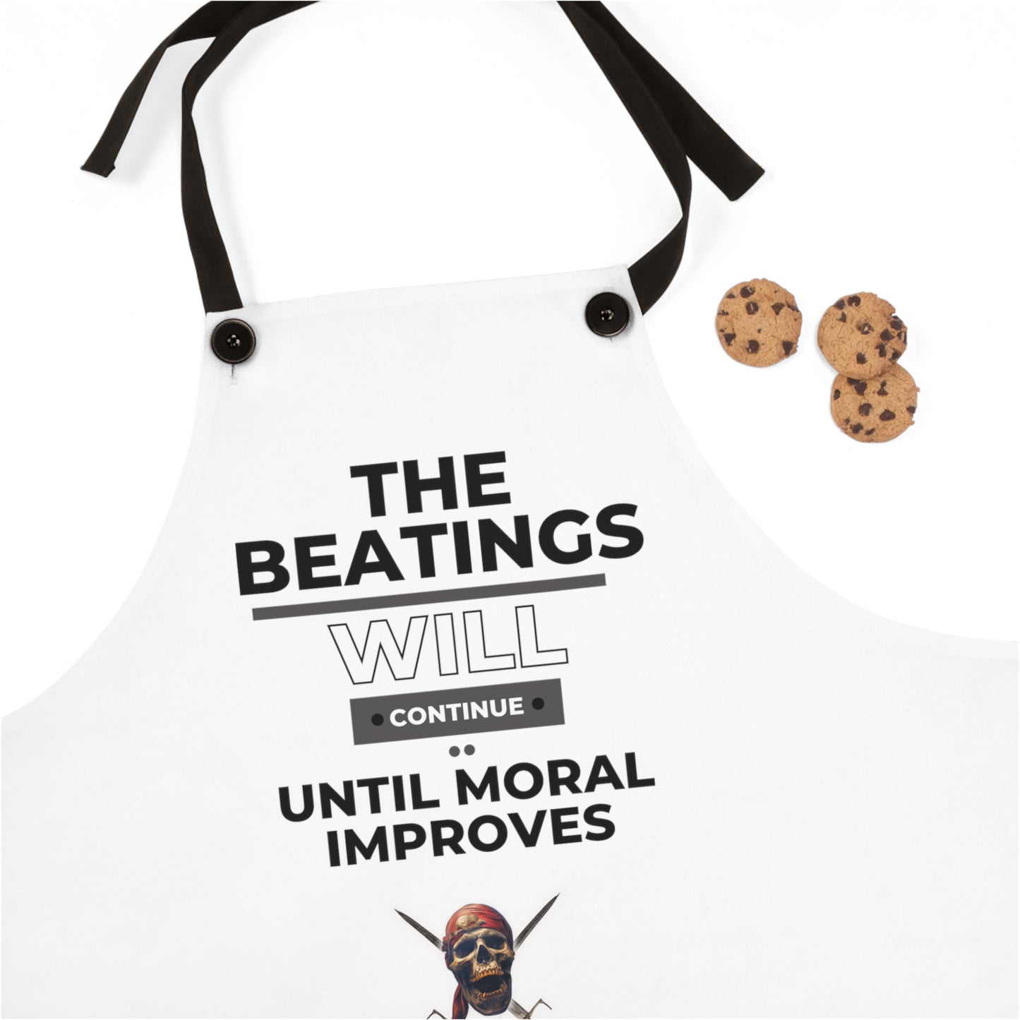 The Beatings Continue Apron (AOP)