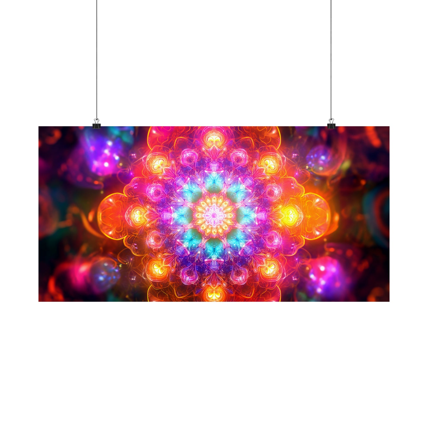 Mandala 2 Horizontal Posters