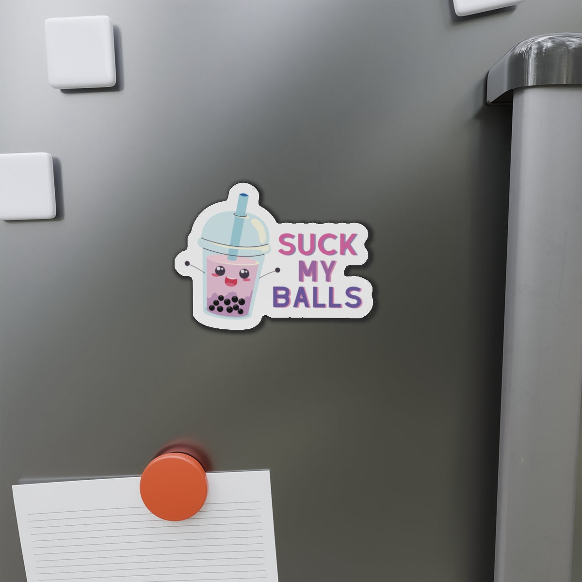 Ball Suck Die-Cut Magnets