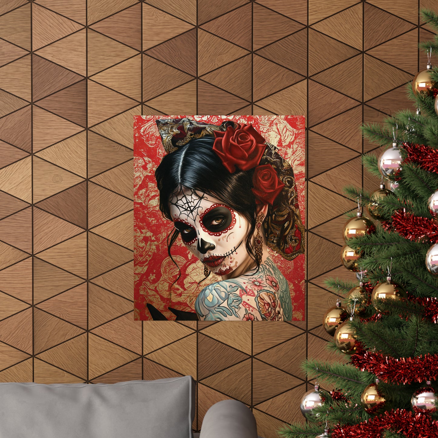 Day of the Dead 3 Matte Vertical Posters