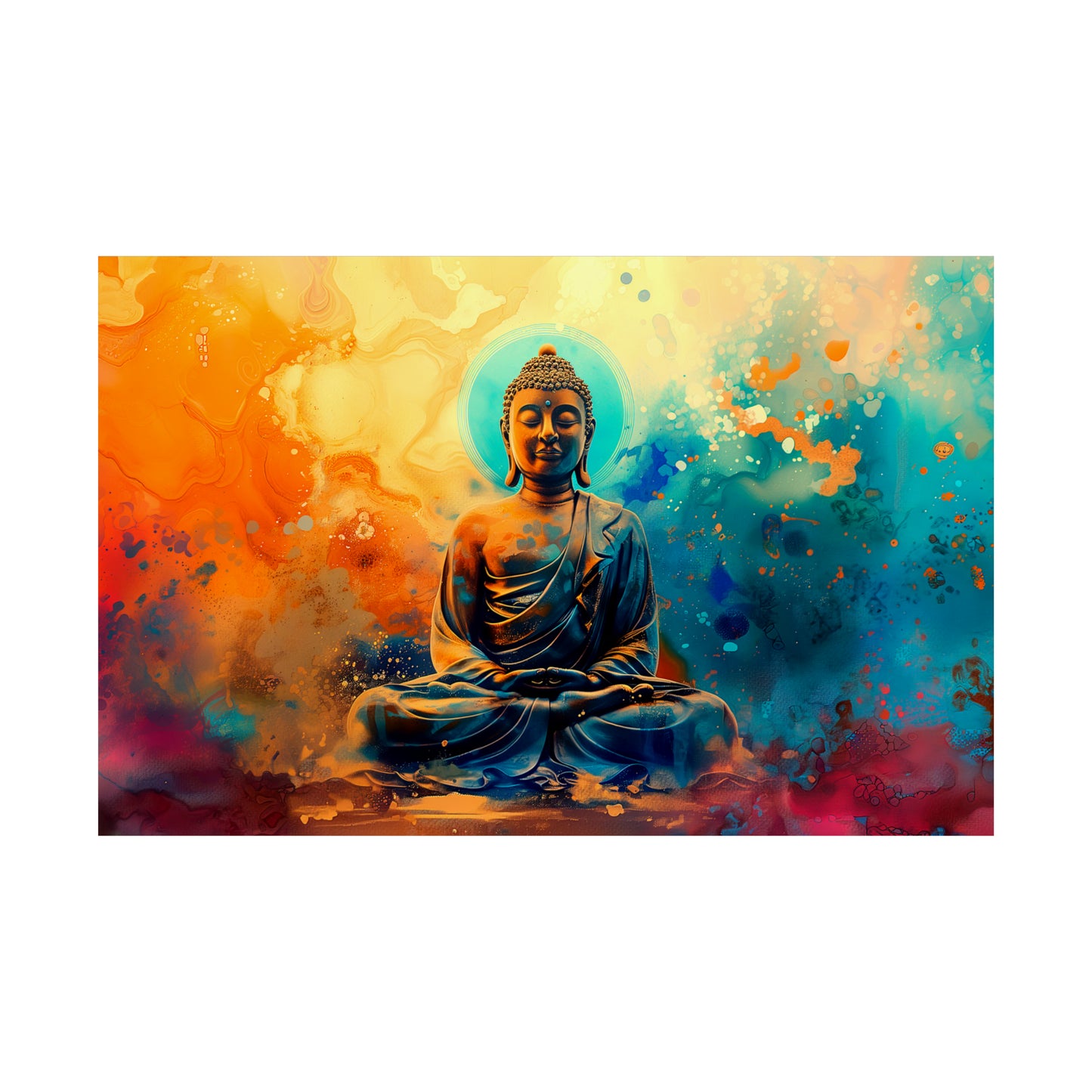 Buddha 1 Horizontal Posters