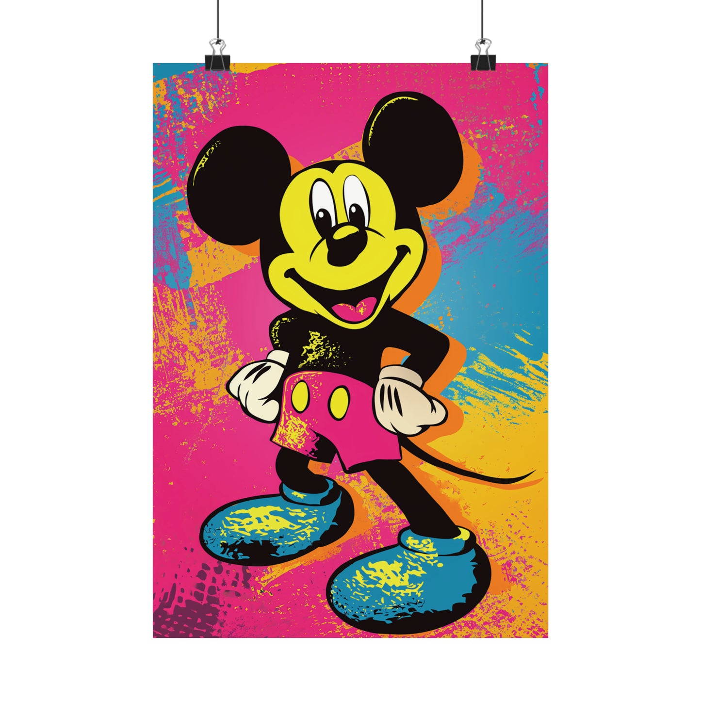 Mick the Mouse 5 Matte Vertical Posters