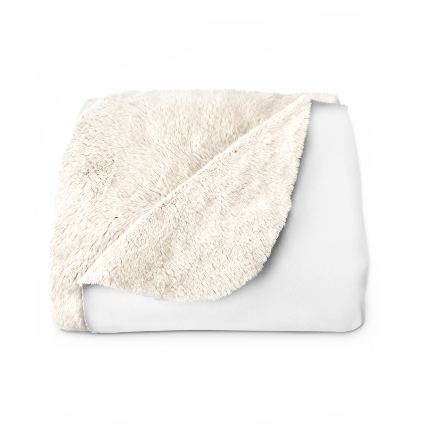 Leaf Sherpa Fleece Blanket