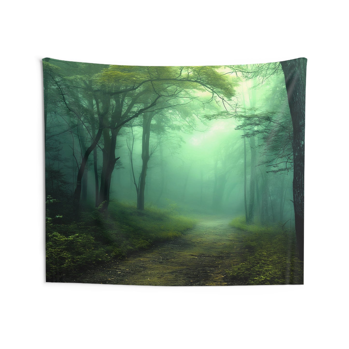 Misty Woods 2 Indoor Wall Tapestries