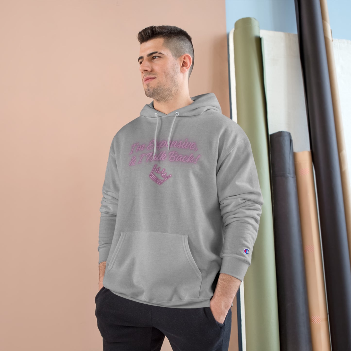 I Talk Back Champion Hoodie