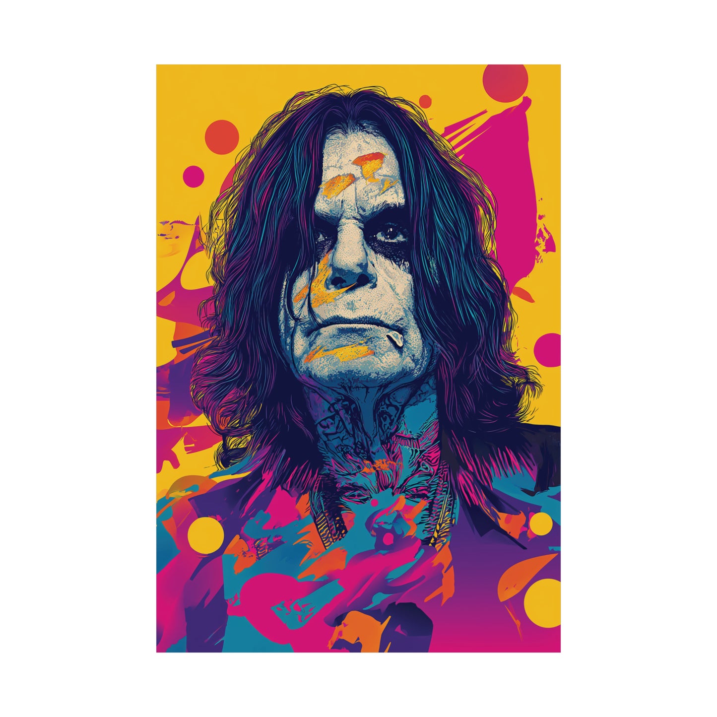 Ozzy 2 Matte Vertical Posters