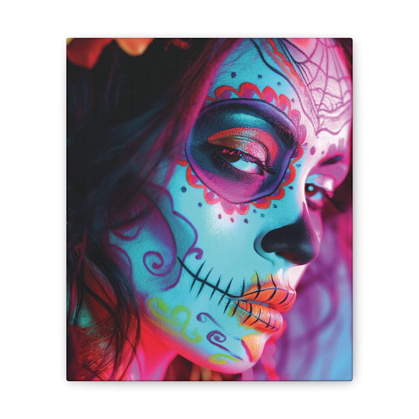 Day of the Dead 11 Canvas Stretched, 0.75"