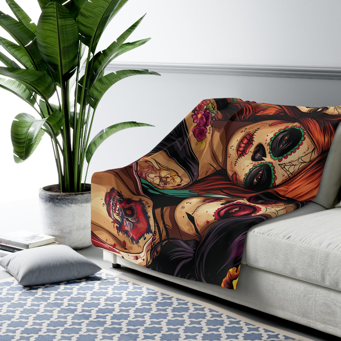 Dead 2 Sherpa Fleece Blanket