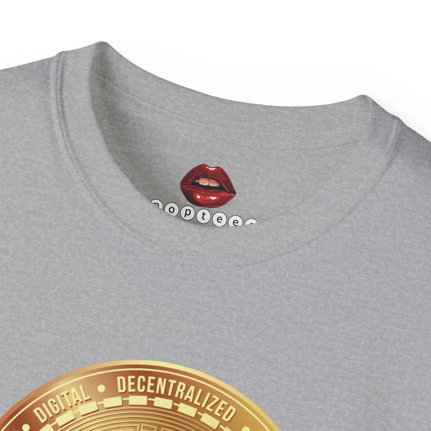 Bitcoin Coin Unisex Ultra Cotton Tee