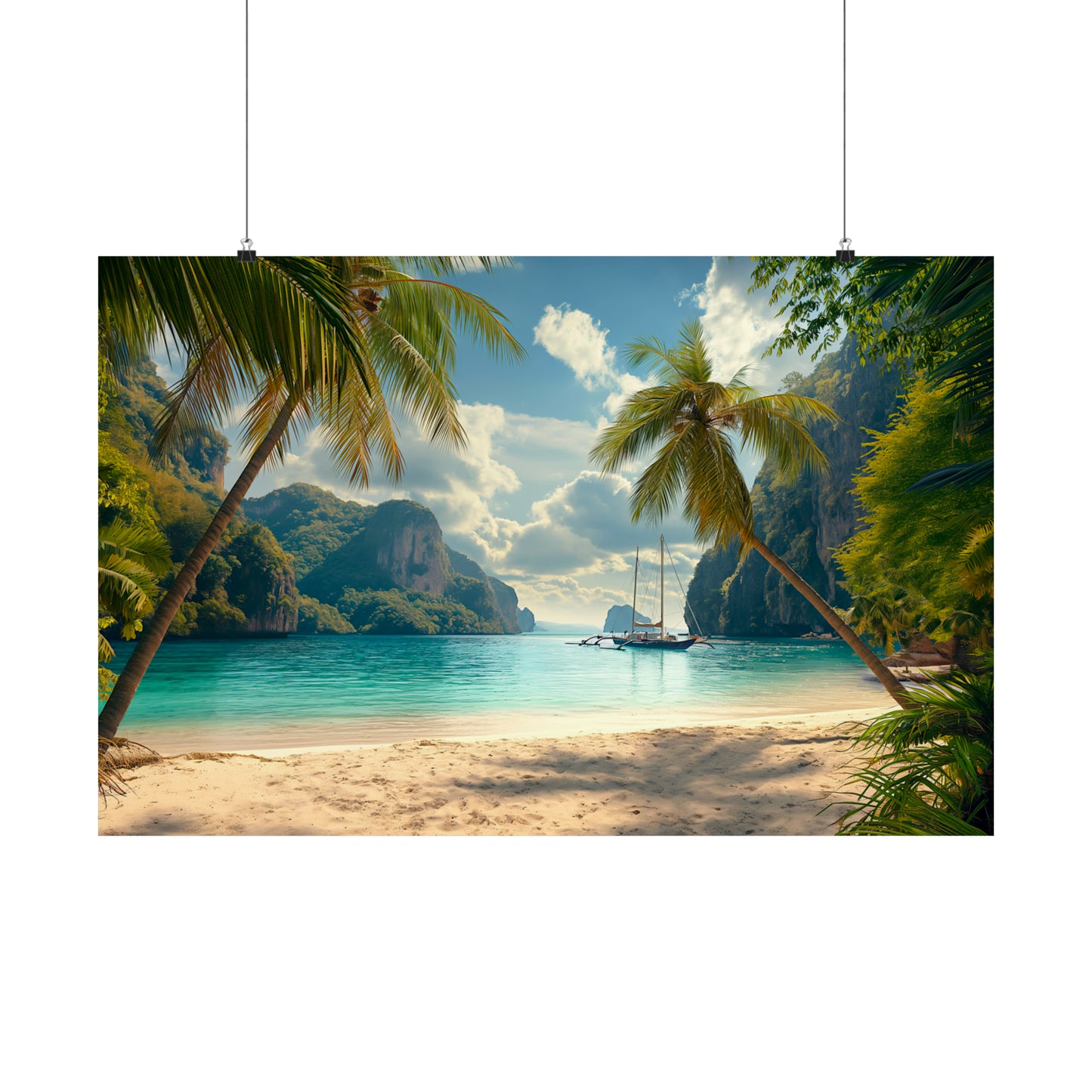 Beach 1 Horizontal Posters