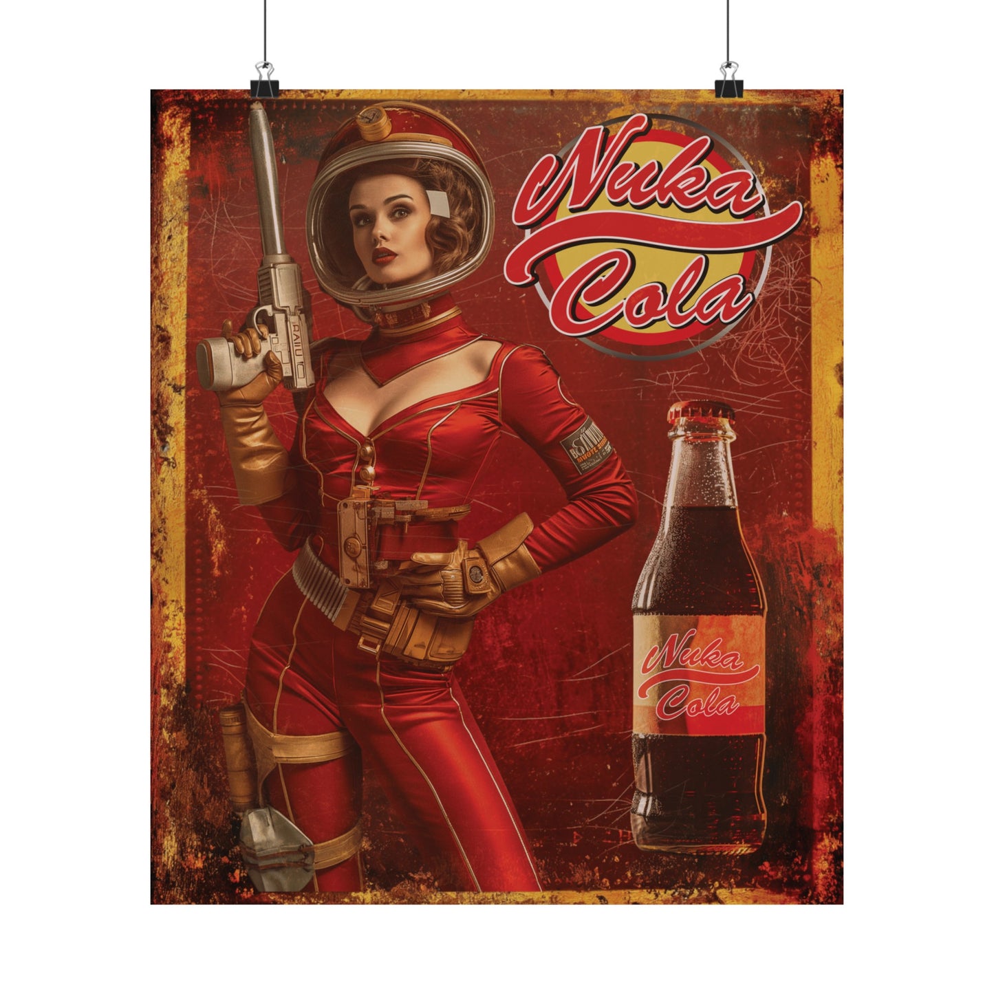 Nuka-Cola Sign Matte Vertical Posters