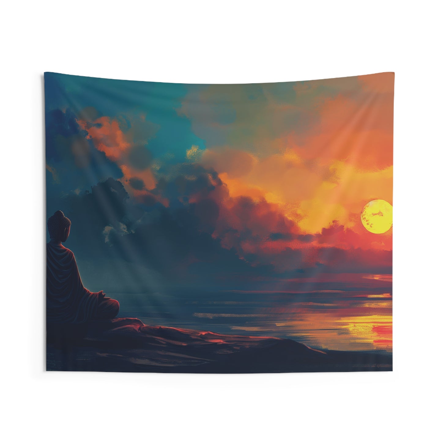 Buddha 4 Indoor Wall Tapestries