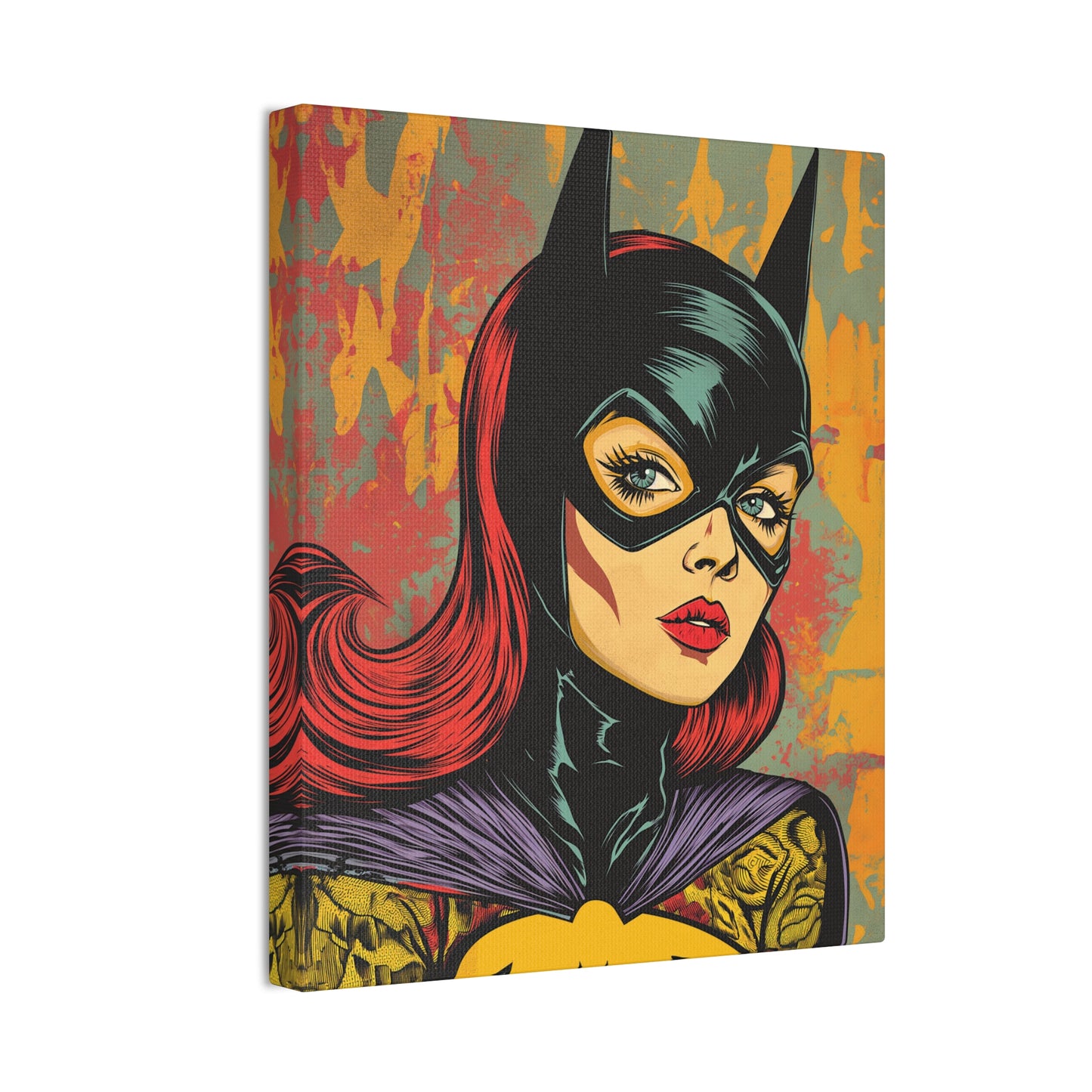 Batgirl 1 Canvas Stretched, 0.75"