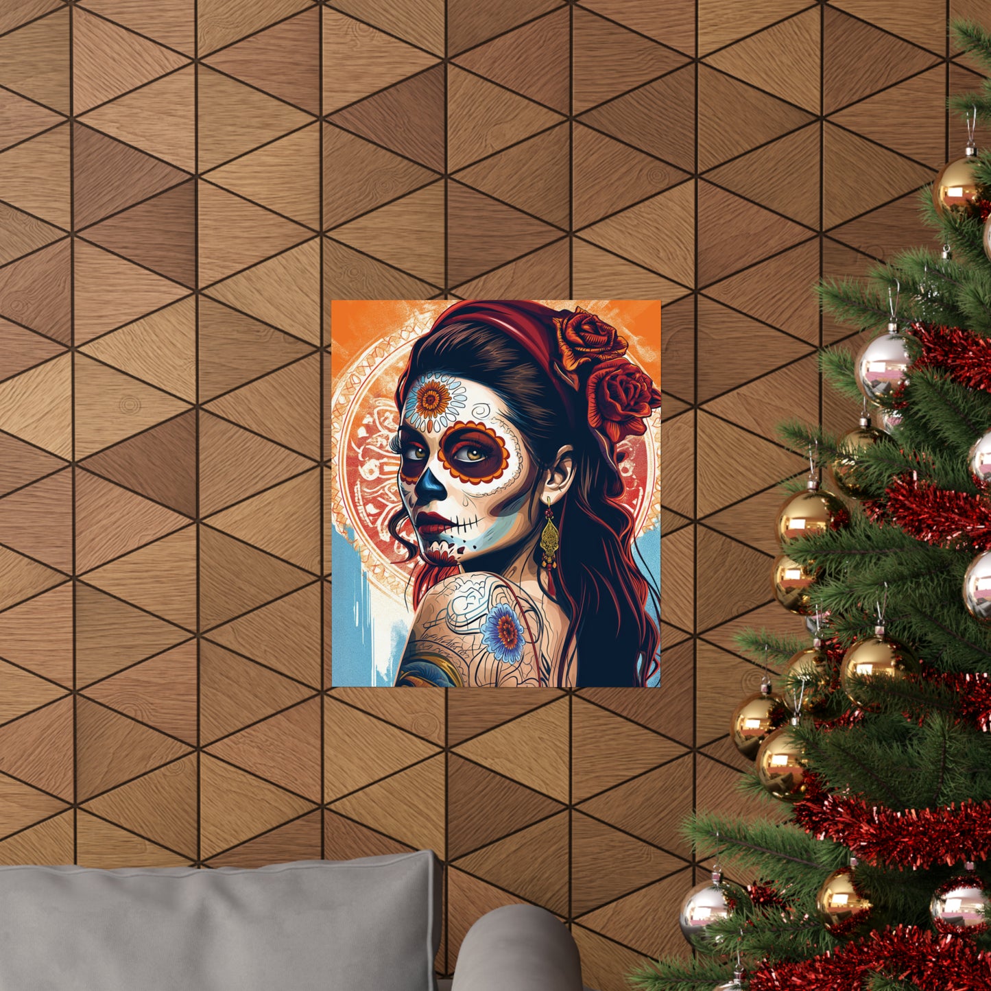 Day of the Dead 7 Matte Vertical Posters