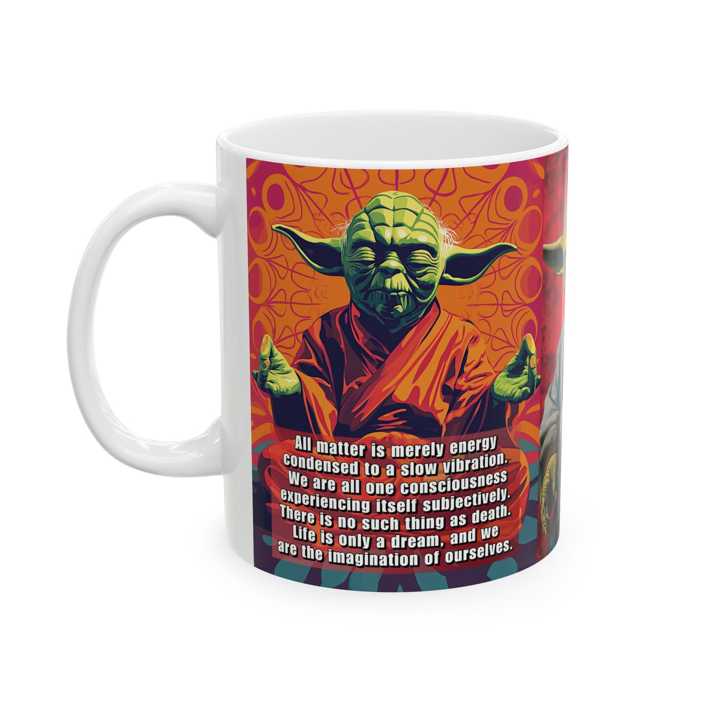 Meditating Yoda 1Ceramic Mug 11oz