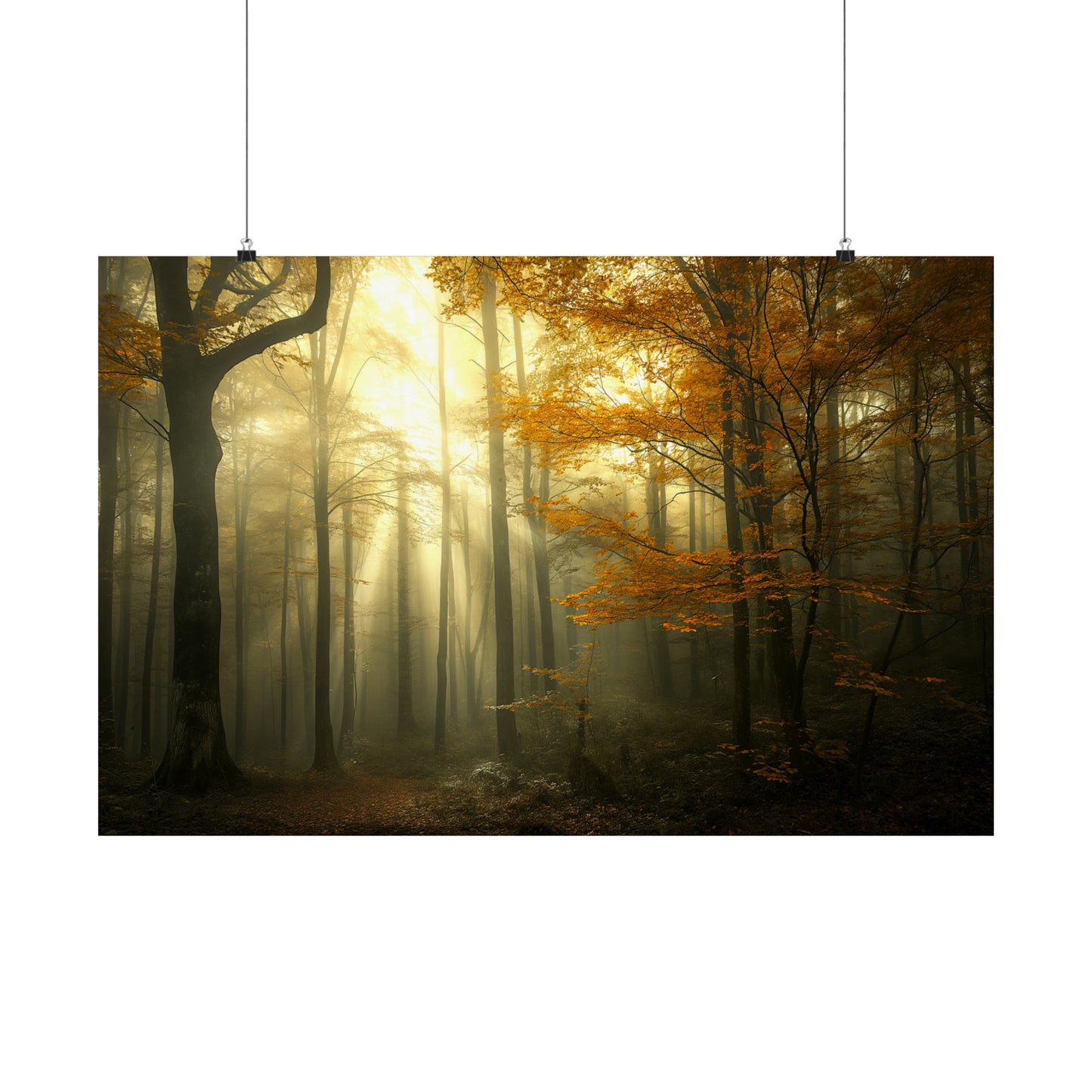 Woods 5 Horizontal Posters