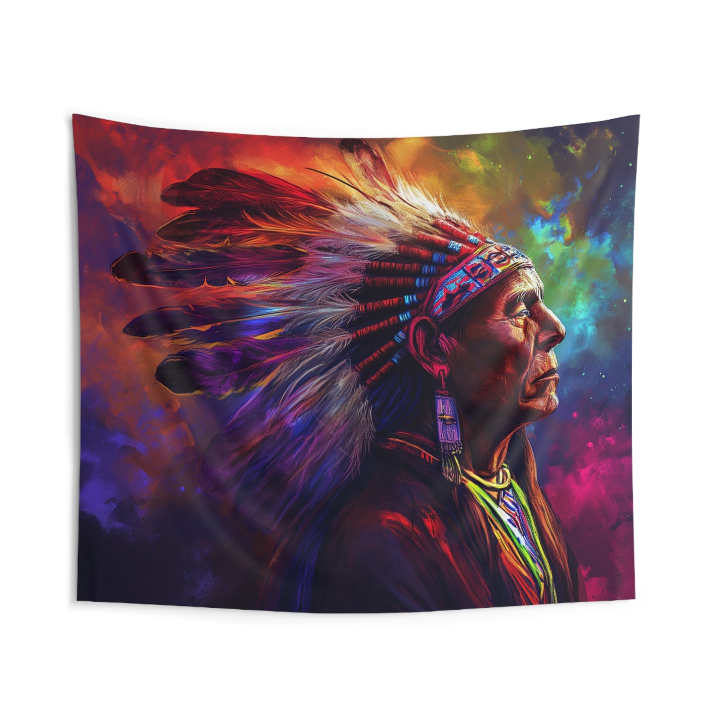 Chief 2 Indoor Wall Tapestries