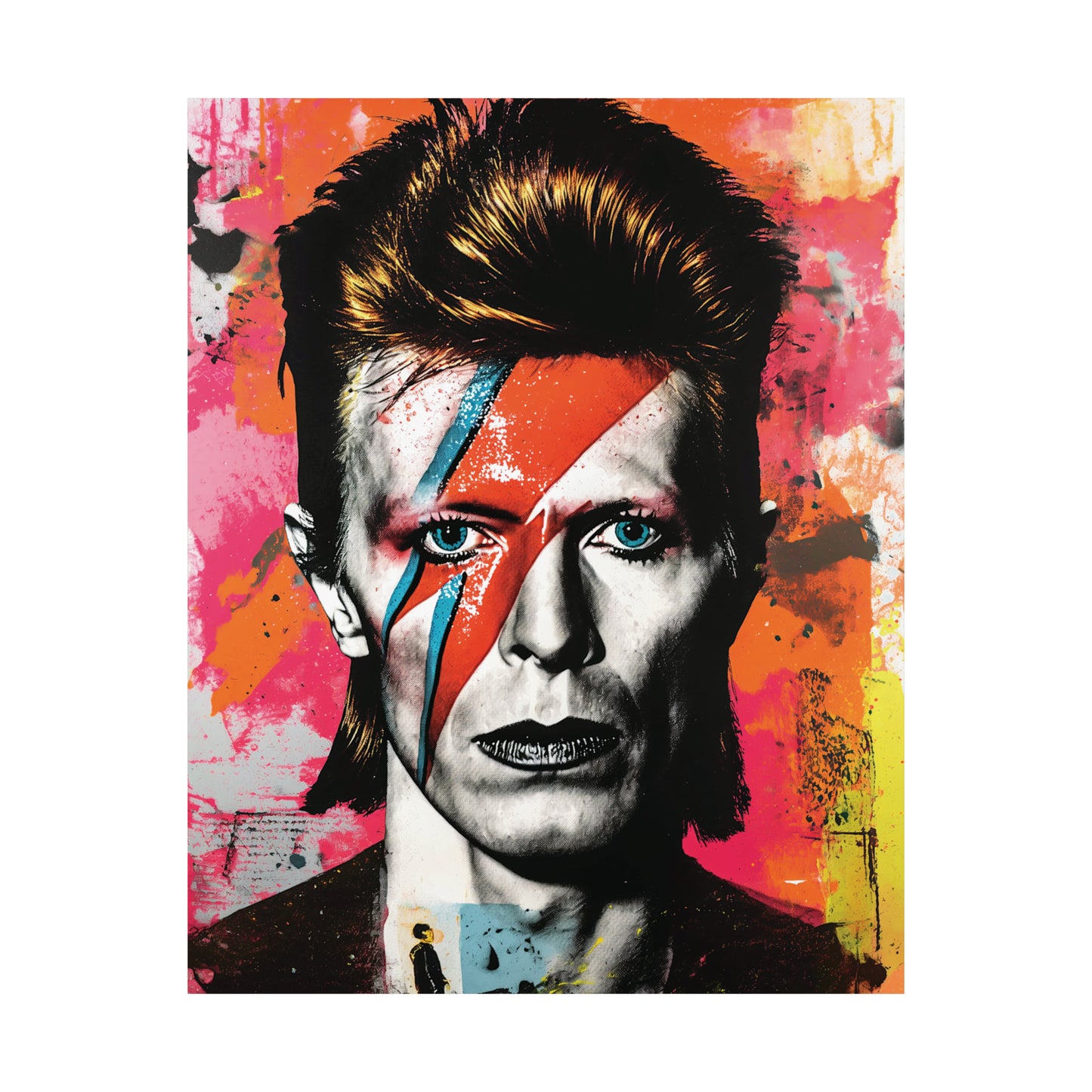 Bowie 2 Matte Vertical Posters