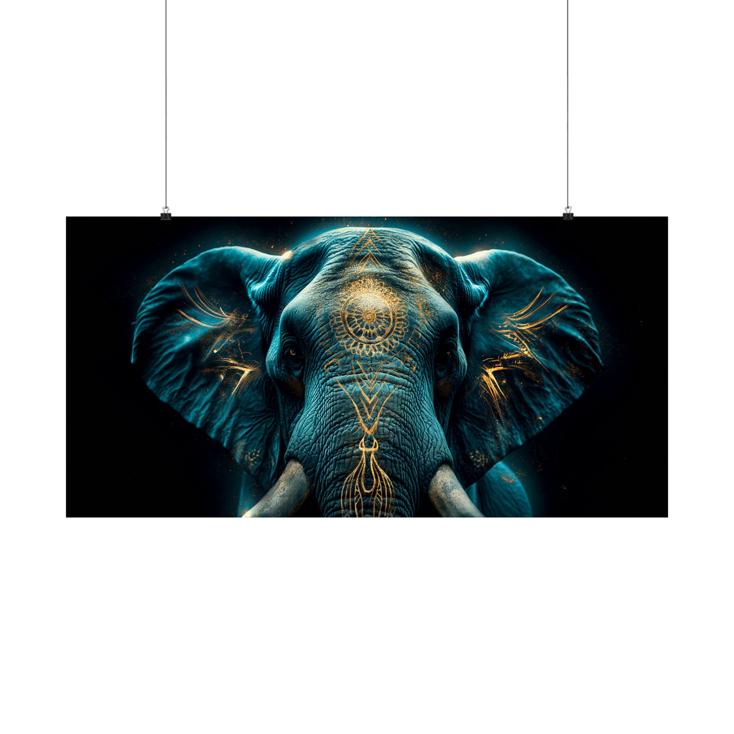 Ganesha 4 Horizontal Posters