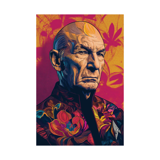 Picard 1 Matte Vertical Posters