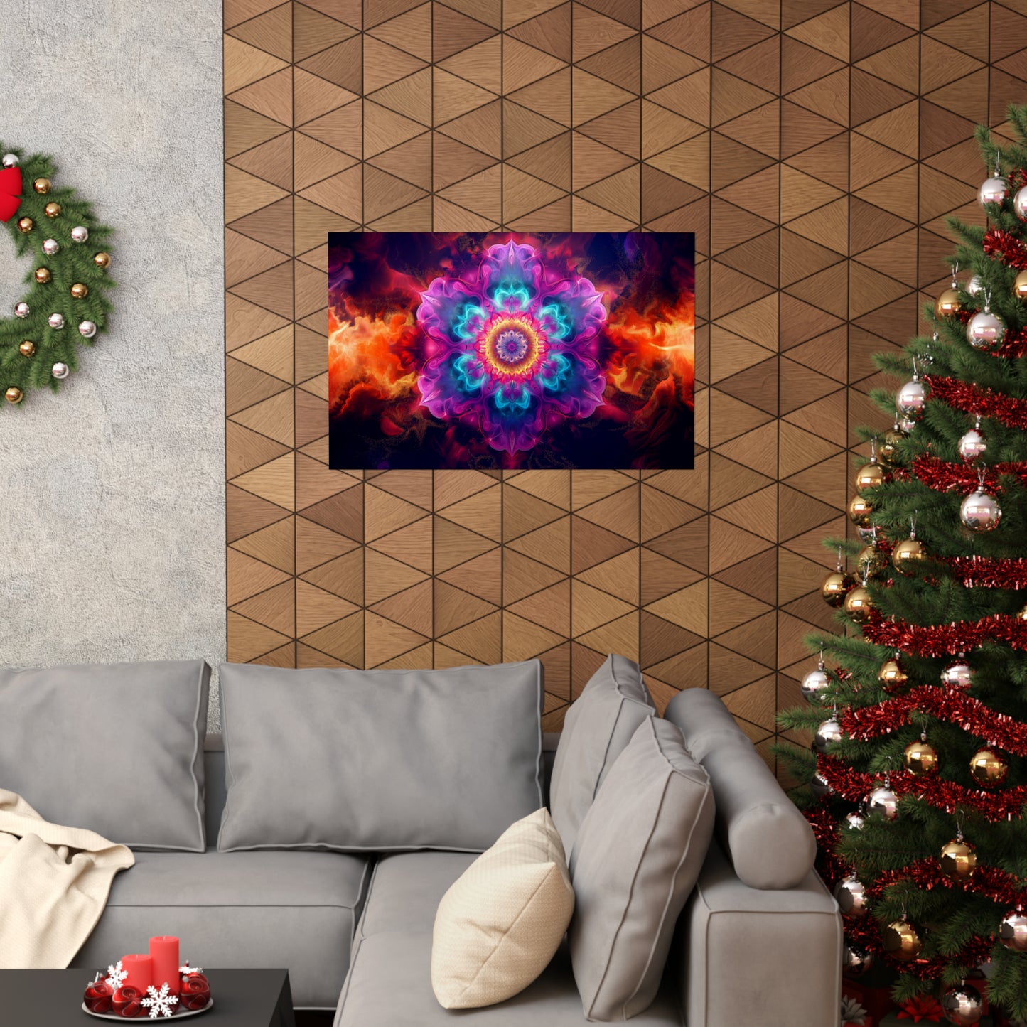 Mandala 1 Horizontal Posters