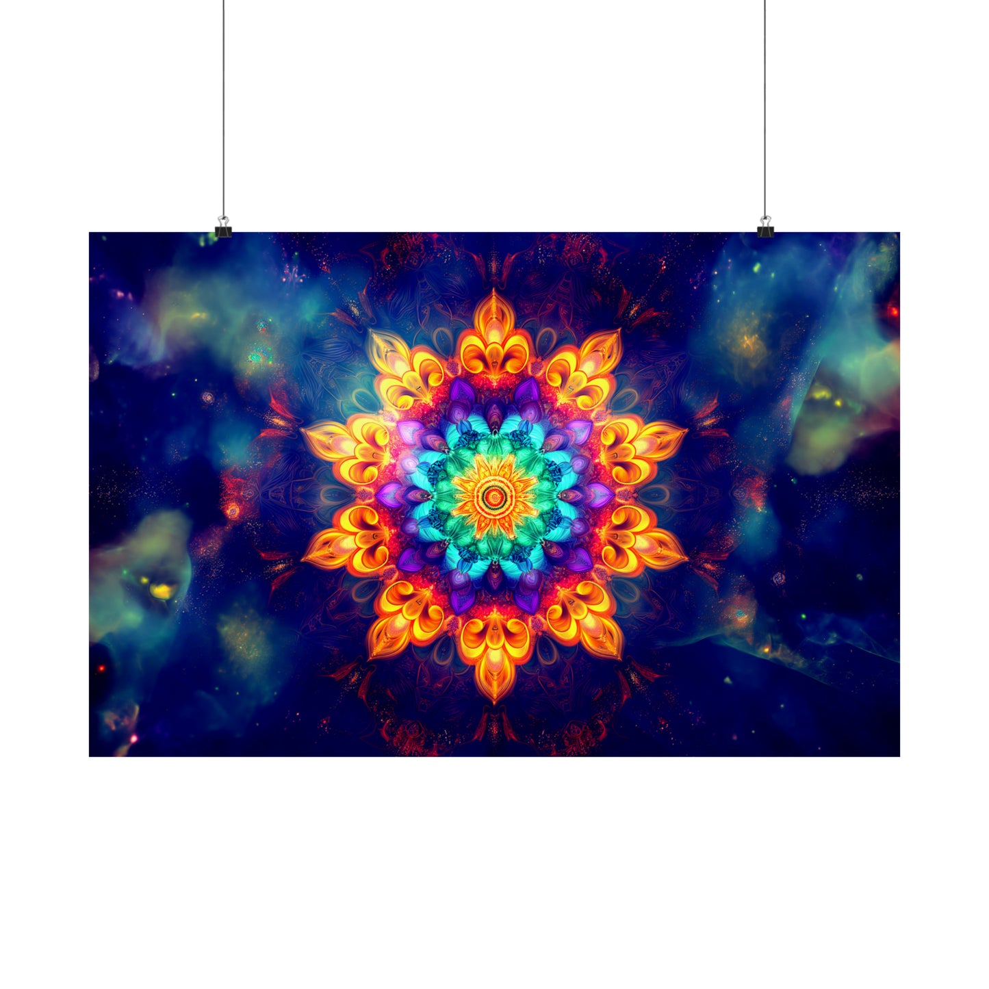 Mandala 3 Horizontal Posters