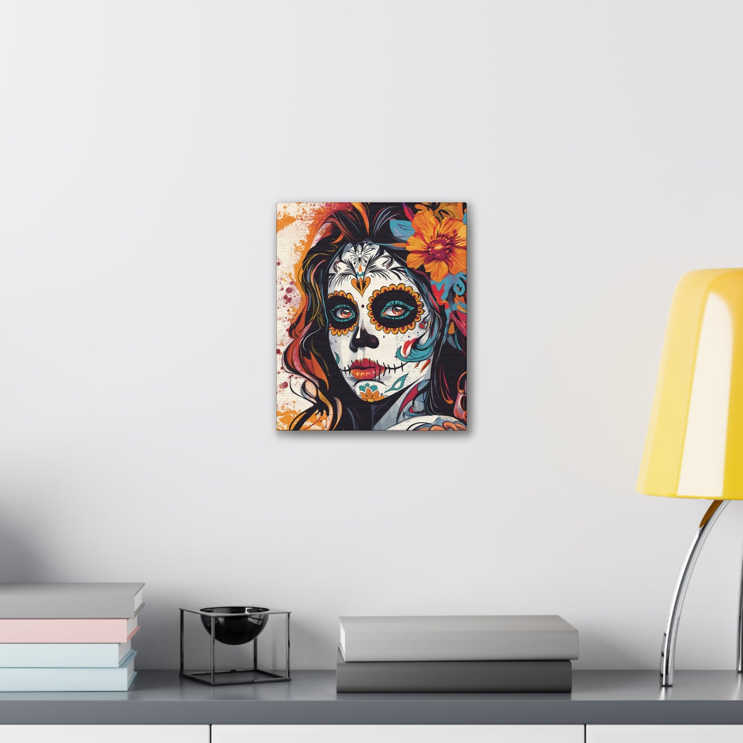 Day of the Dead 8 Canvas Stretched, 0.75"