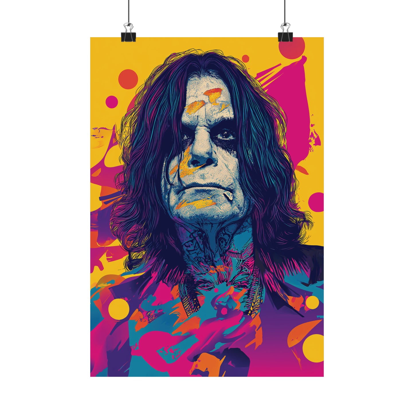 Ozzy 2 Matte Vertical Posters