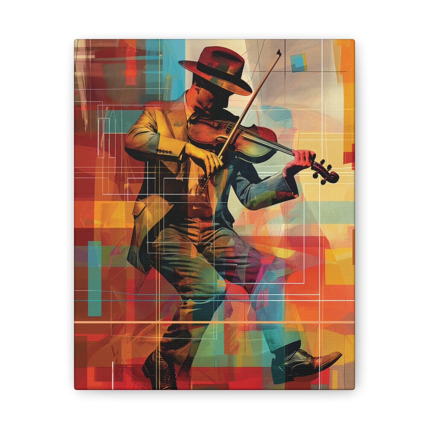 Violin 1 Canvas Stretched, 0.75"