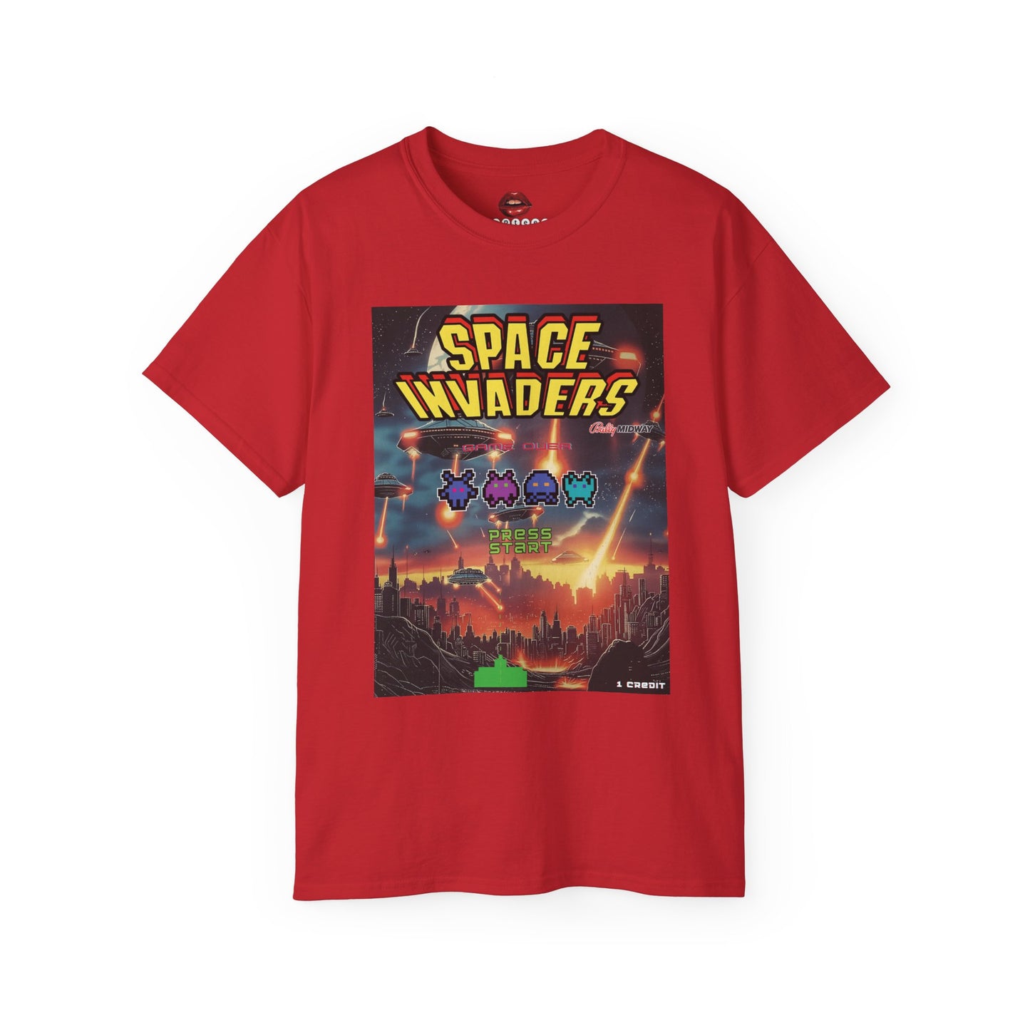 Space Invaders Unisex Ultra Cotton Tee