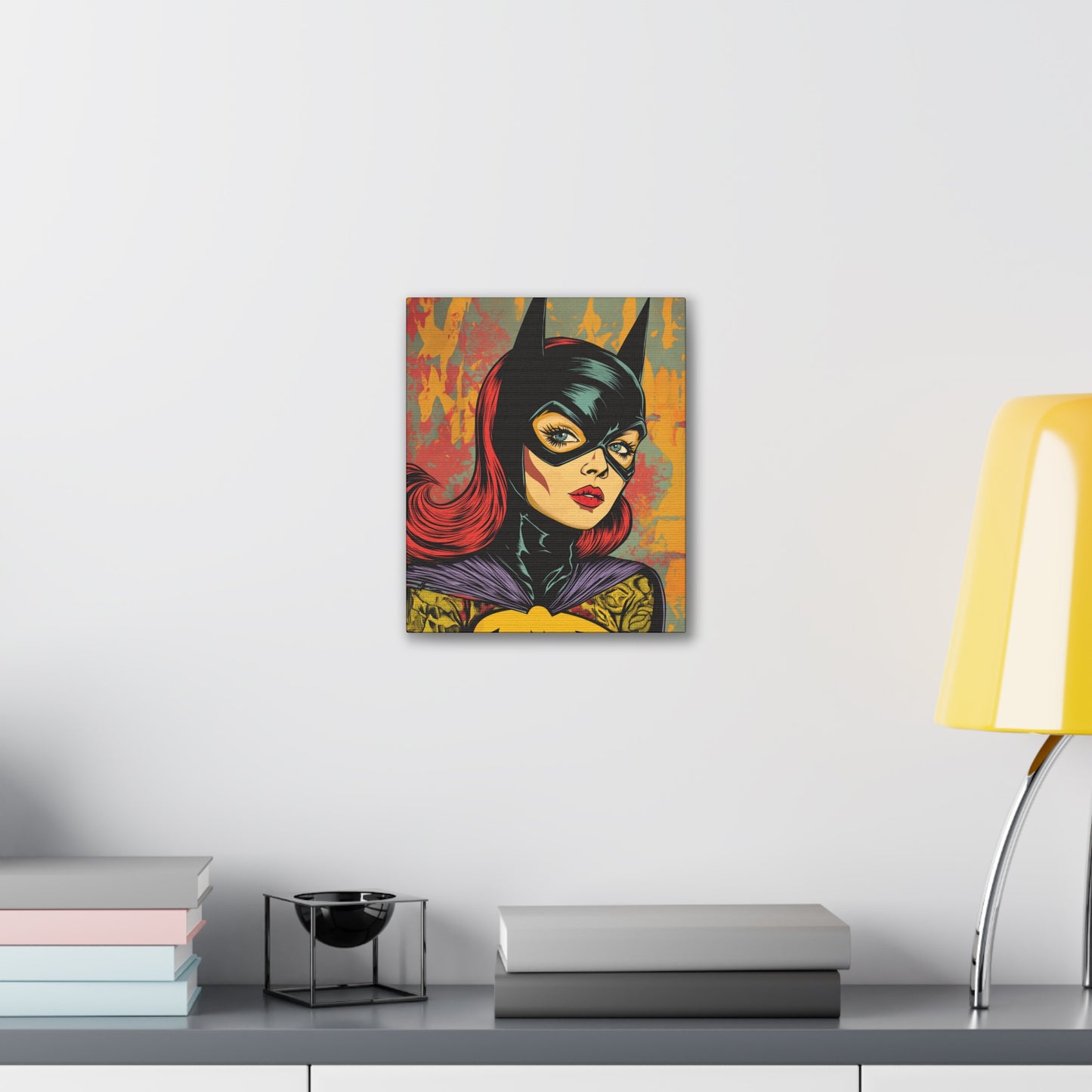 Batgirl 1 Canvas Stretched, 0.75"