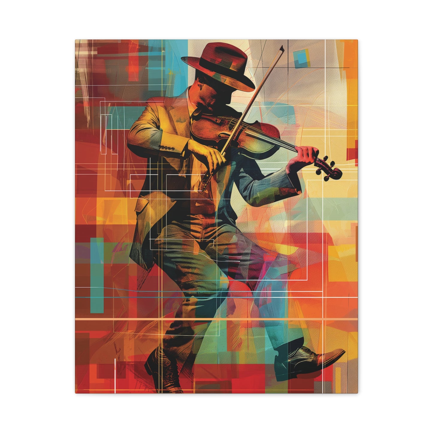 Violin 1 Canvas Stretched, 0.75"