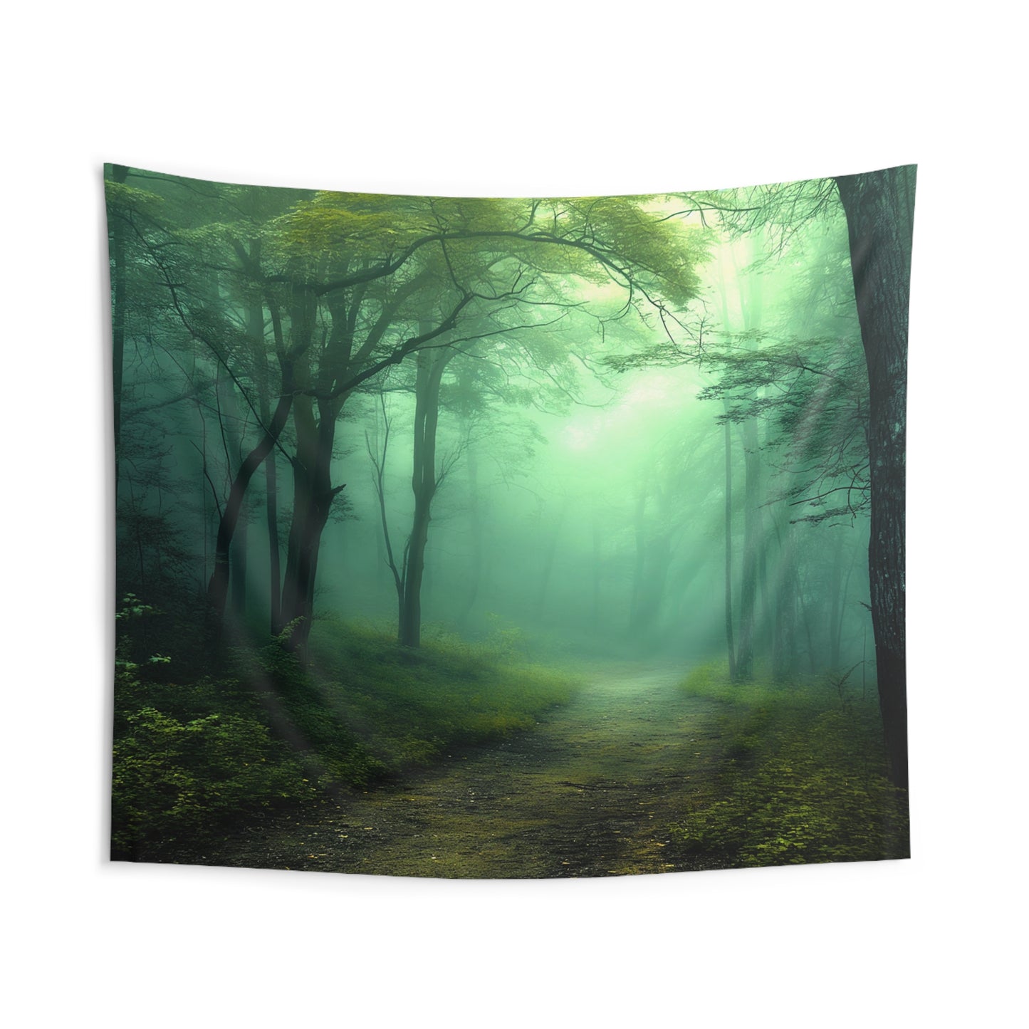 Misty Woods 2 Indoor Wall Tapestries