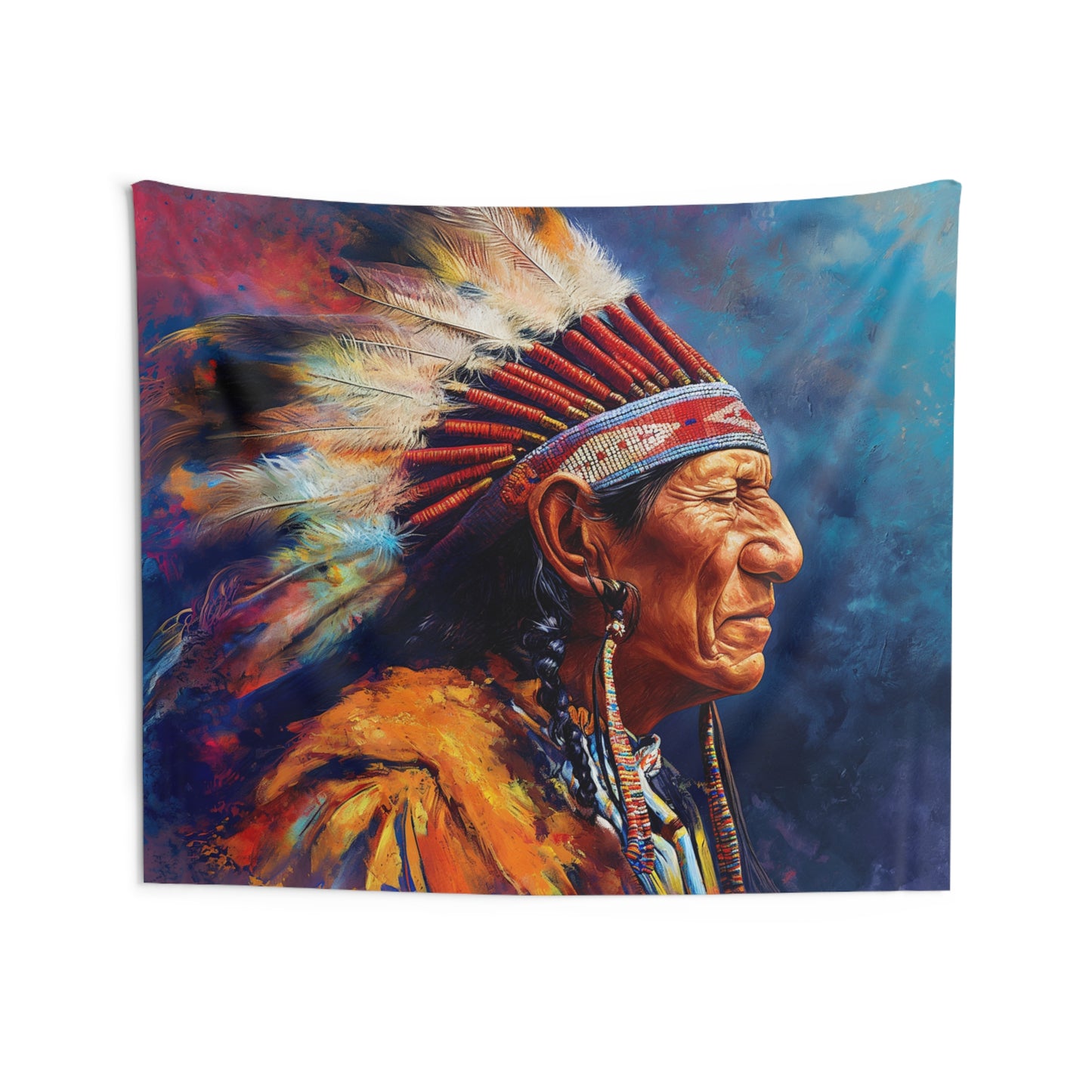 Chief 1 Indoor Wall Tapestries