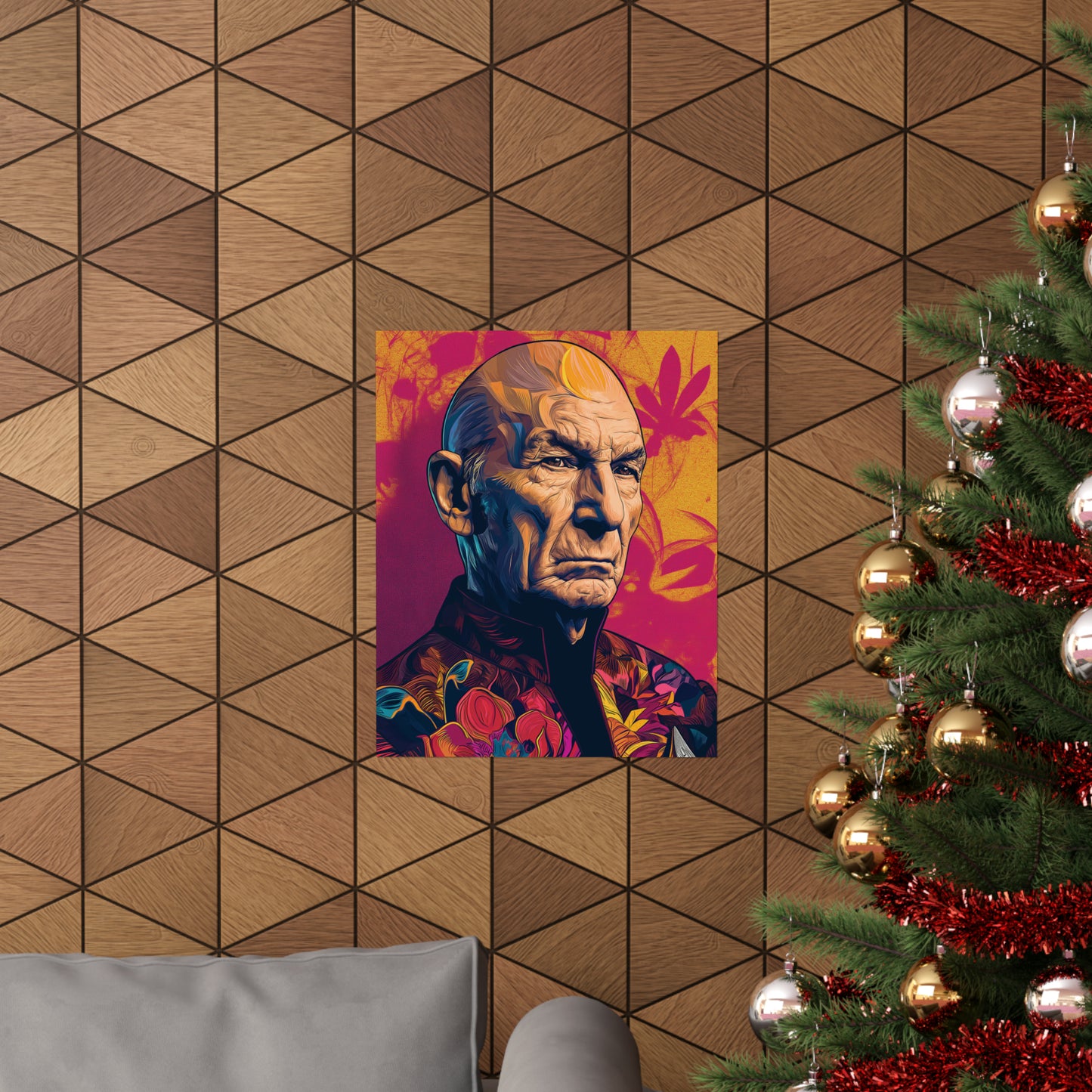 Picard 1 Matte Vertical Posters