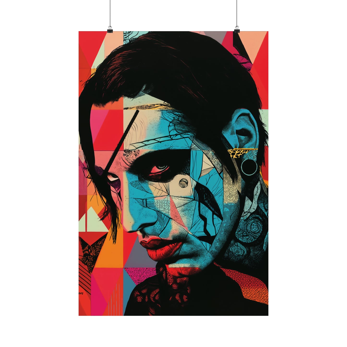 Manson 2 Matte Vertical Posters