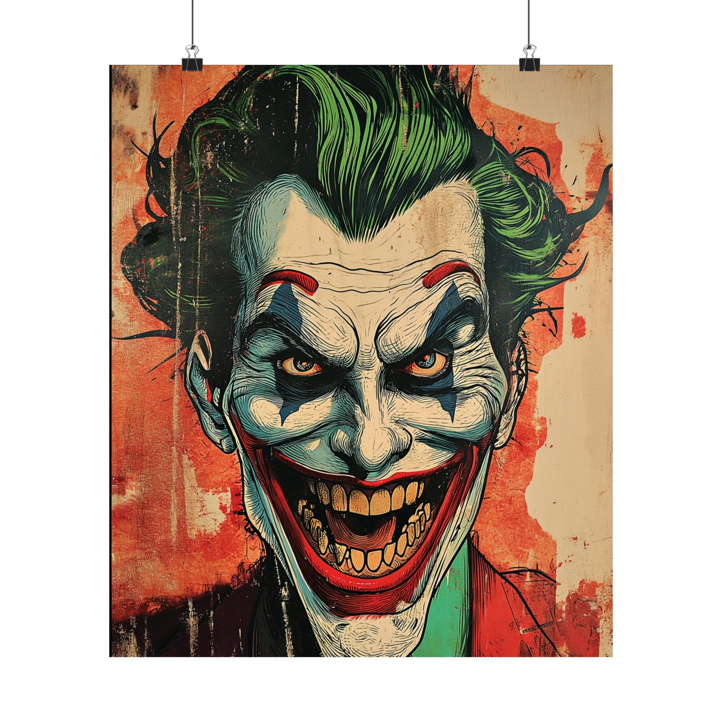 Joker 5 Matte Vertical Posters