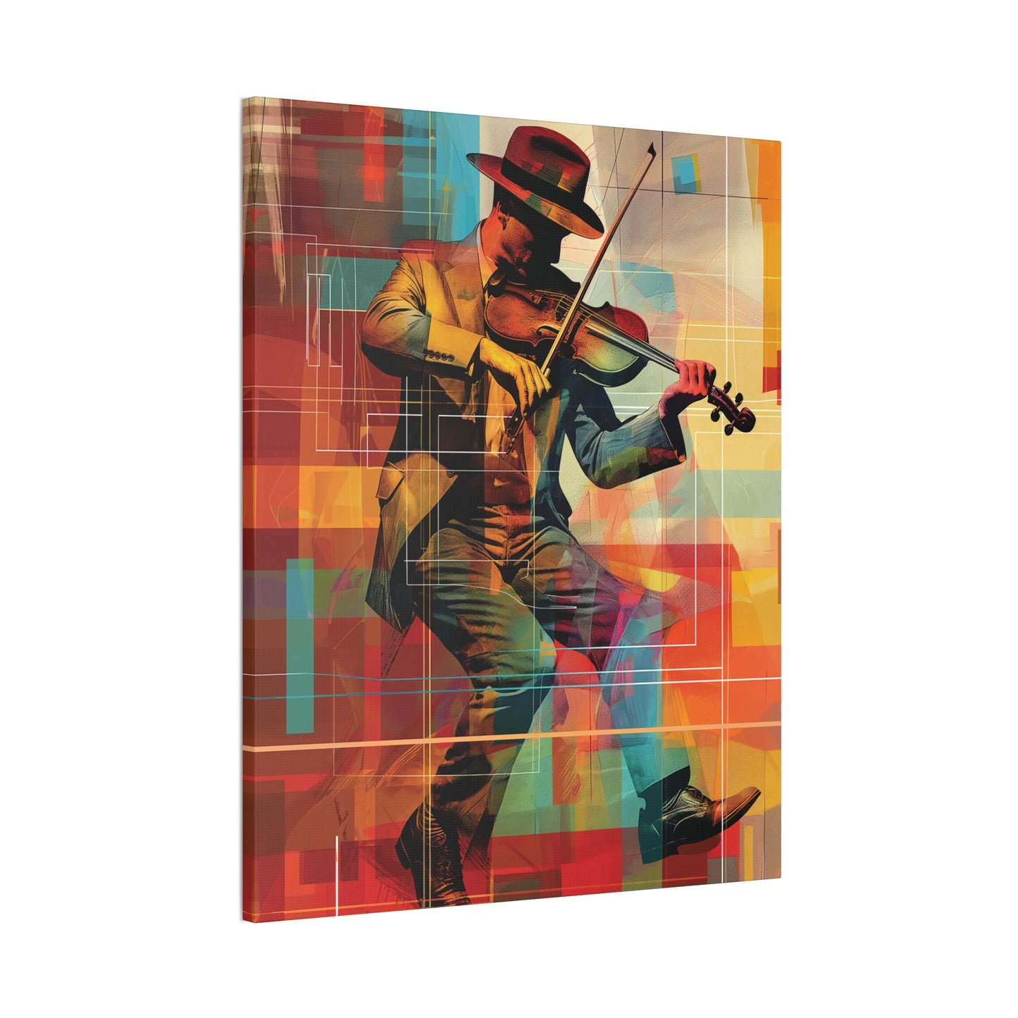 Violin 1 Canvas Stretched, 0.75"