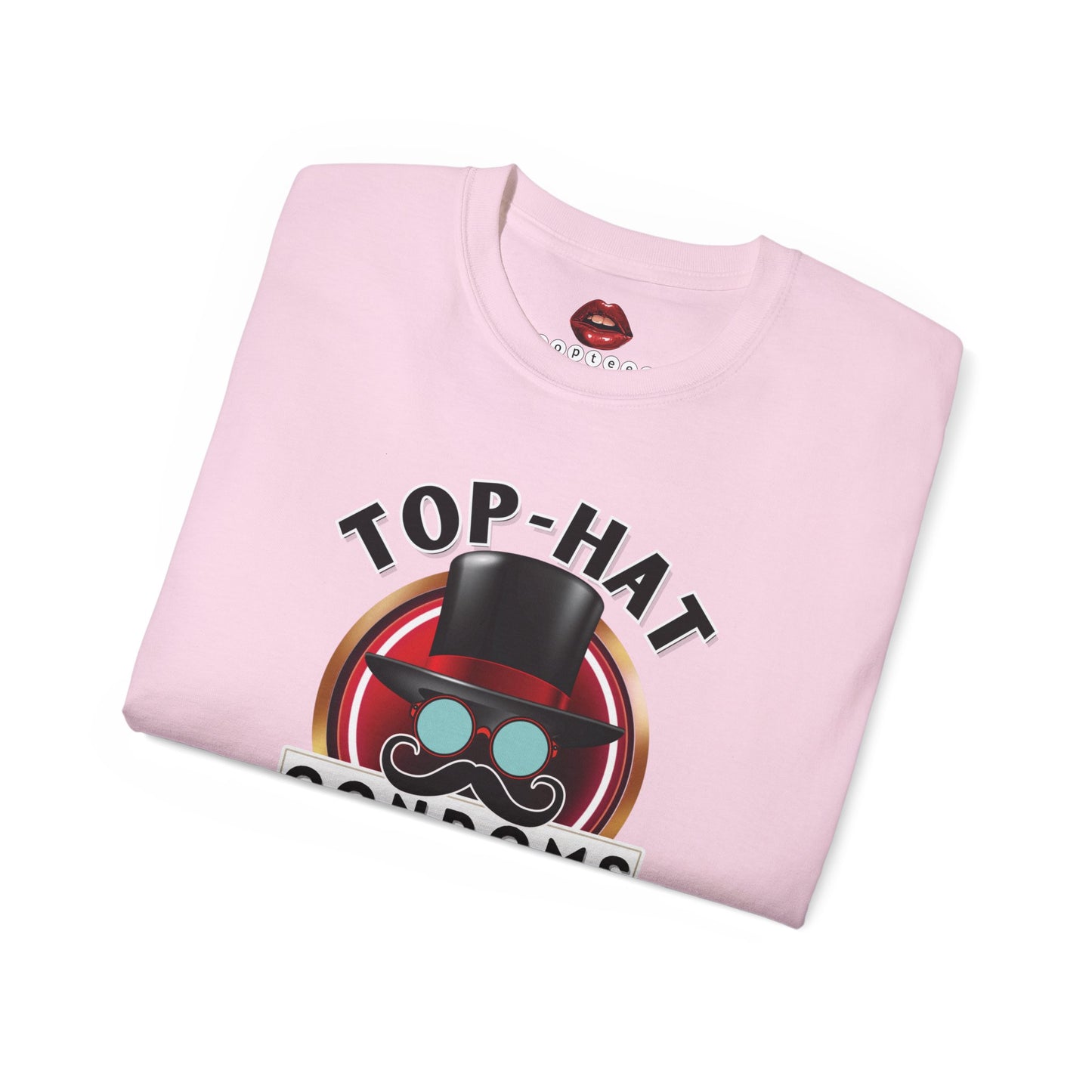 Top Hat Condoms Unisex Ultra Cotton Tee