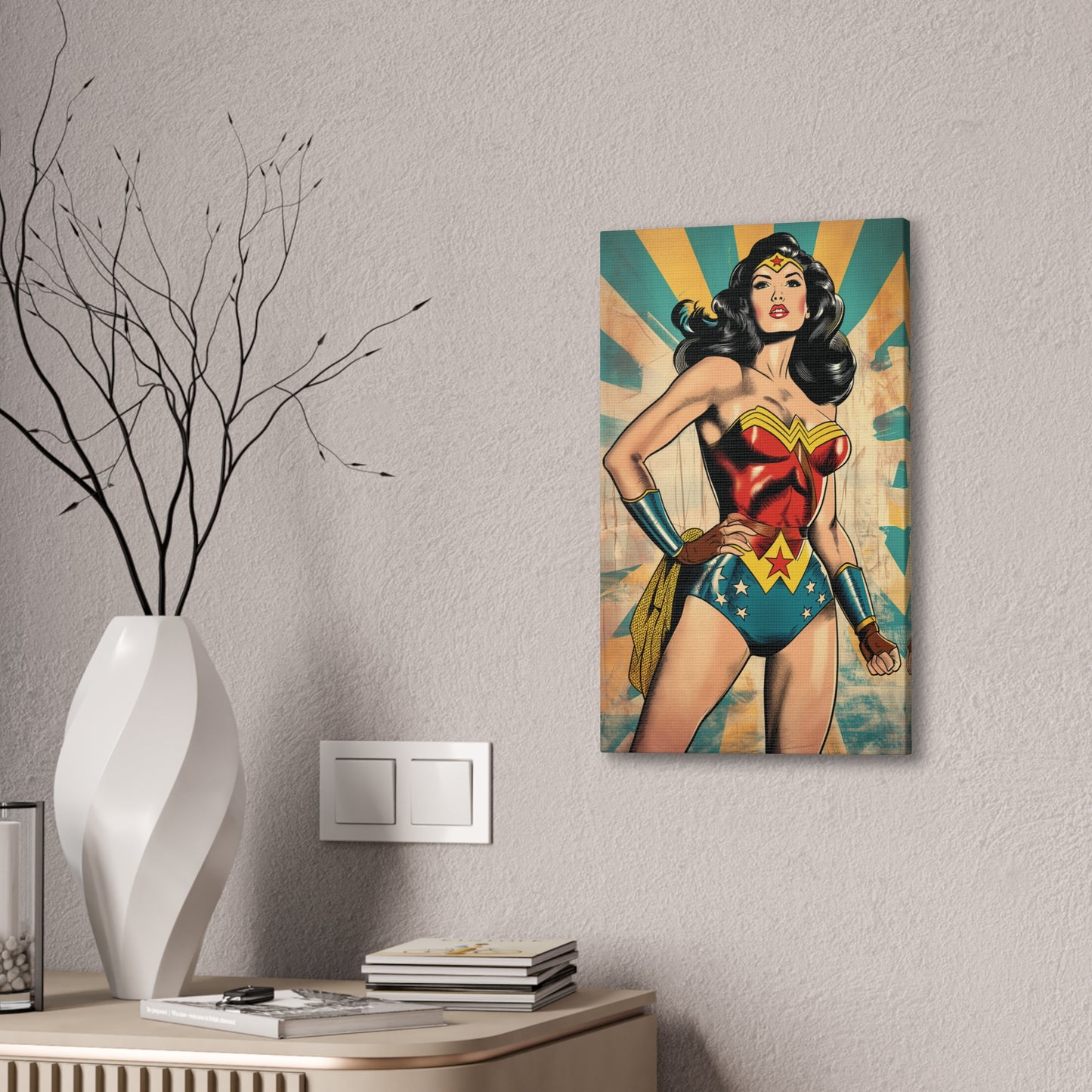 Wonder 1 Canvas Stretched, 0.75"