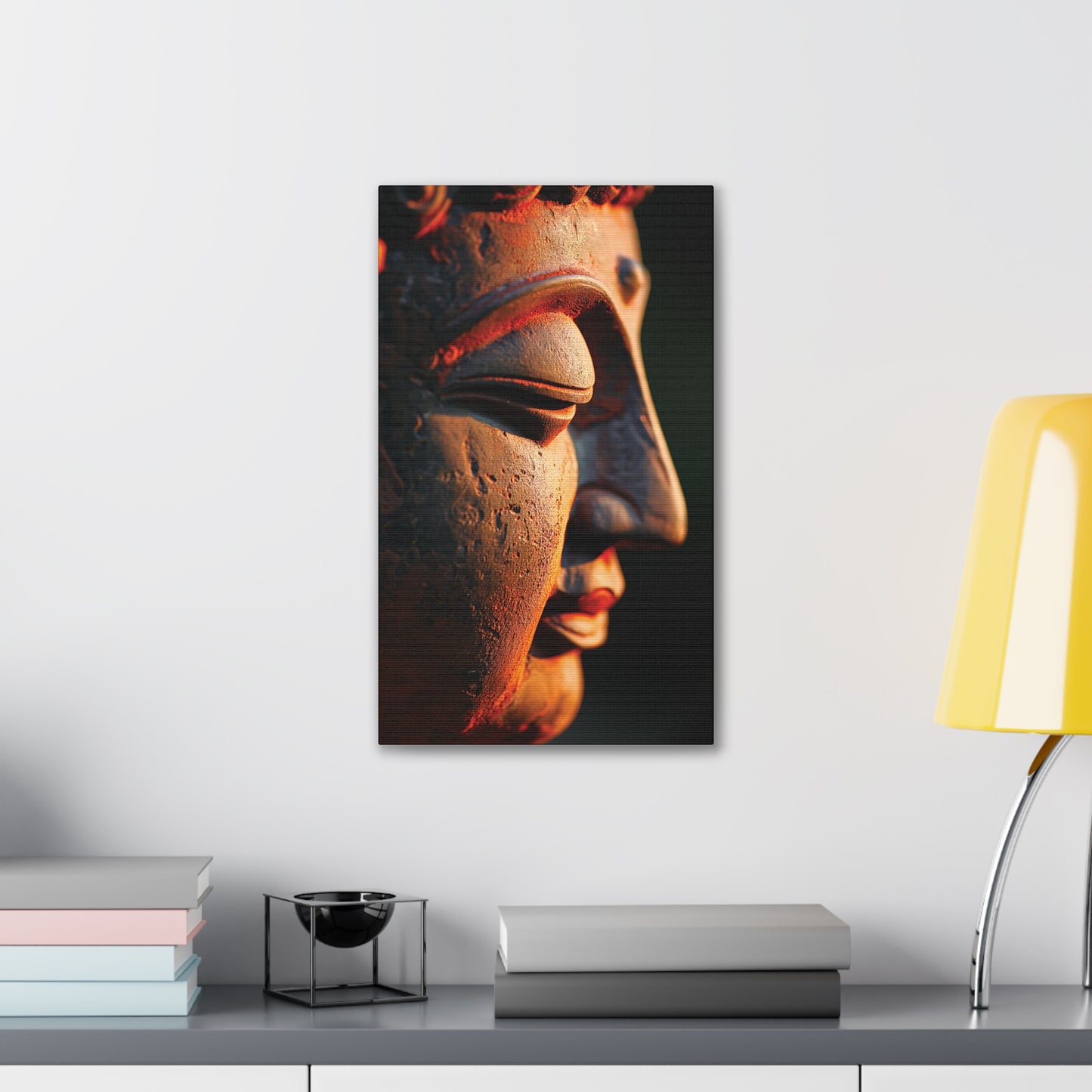 Buddha 23 Canvas Stretched, 0.75"